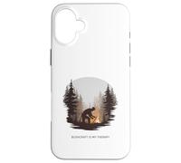 Bushcraft is My Therapy - Natura, abilità e sopravvivenza Custodia per iPhone 16 Plus