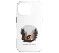 Bushcraft is My Therapy - Natura, abilità e sopravvivenza Custodia per iPhone 16 Pro