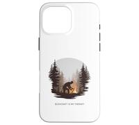 Bushcraft is My Therapy - Natura, abilità e sopravvivenza Custodia per iPhone 16 Pro Max