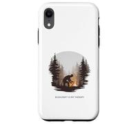 Bushcraft is My Therapy - Natura, abilità e sopravvivenza Custodia per iPhone XR