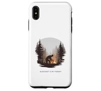 Bushcraft is My Therapy - Natura, abilità e sopravvivenza Custodia per iPhone XS Max