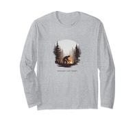Bushcraft is My Therapy - Natura, abilità e sopravvivenza Maglia a Manica