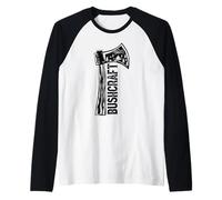 Bushcraft. Natura, campeggio e avventure all'aria aperta Maglia con Maniche Raglan
