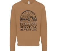 Bushcraft Outdoor Survival Adventure Uomo Felpa