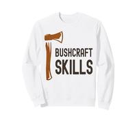 Bushcraft Skills Sopravvivenza all'aperto Vivere Natura Campeggio Felpa