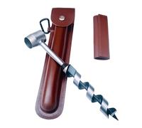 Bushcraft - Strumento di sopravvivenza Bushcraft, chiave a coclea estesa a mano con occhio scotch manuale per campeggio, rifugio, barbecue, panchine piccole, boccole e zaino in spalla all'aperto