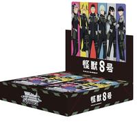 BUSHIROAD bianco nero Booster Pack Kaiju n. 8 scatole 12 confezioni × 8 carte