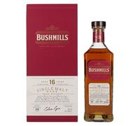 Bushmills 16 Years Old TRIPLE DISTILLED Single Malt Whiskey 40% Vol. 0,7l in con