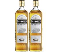 Bushmills Original 70cl - Whiskey irlandese, il più rotondo dei classici Irish, gusto vellutato. 40% vol. (Confezione da 2)