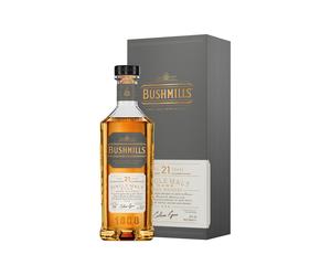 Bushmills Triple Distilled Aged 21 Years Irish Whiskey 0,7 ℓ, Astucciato