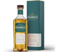 Bushmills Whisky Aged 10 Years Single Malt Irish Whisky Triple Distilled 70 cl