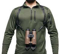 Bushnell - Imbracatura universale per binocoli con fibbie a sgancio rapido - Prese d'aria in rete - BASFHARN