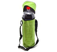 BUSHWACKA Verde Frigorifero congelatore 3L Total Hidalgo 1.5 LTR Bottiglie Raffreddamento,Tessuto come Denim,Flessibile Portatile per Spiaggia Campeggio Borsa termica Raffreddatore Militare Cold Bag