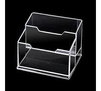 Business A Capacità Titolo Della Carta A 3 Livelli Clear Name Cards Collectier Per Case For Women Men Desk Office Business Card Stand Clear For Display Desk