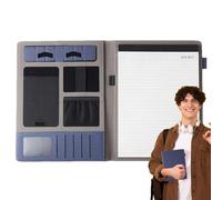 Business Binder - Raccoglitore per di lavoro, cartella per rapporti aziendali | Organizza in modo efficiente professionale curriculum vitae artificiale, comoda agenda aziendale (24 x 31,5 x