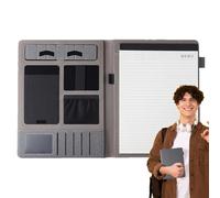 Business Binder - Raccoglitore per di lavoro, cartella per rapporti aziendali | Organizza in modo efficiente professionale curriculum vitae artificiale, comoda agenda aziendale (24 x 31,5 x