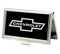 Business Card Holder 1965 Chevrolet Bowtie Black White Small Buckle-Down Busines