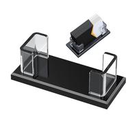 Business Card Holder, Clear Acrylic Display Stand, 4.53x1.97x1.52 Inches, Organizer, Professional Card Storage for Meeting, Conference, Trade Show, Seminar, Front Desk