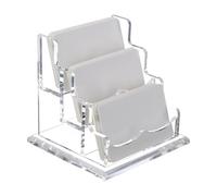 Business Card Holder For Desk, Multi-Slot Desktop Display Organizer Stand, Business Card Stands For Display, Home For Offices Reception Areas Meeting Spaces Work Space Exhibition Home
