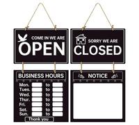 Business Hour Sign, Business Hours Sign, Open Sign with Hours, Lavagna Open Closed Sign, Store Hours Sign for Small Business, Store, Of Fice