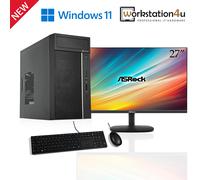 Business PC Set Completo - 27 " IPS 100Hz Schermo,Intel Core i7 10700 UHD