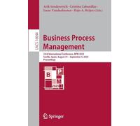 Business Process Management: 23rd International Conference, Bpm 2025, Seville, Spain, August 31-september 5, 2025, Proceedings: 16044