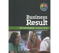 Business result. Pre-intermediate. Student's book. Per le Scuole superiori. Con DVD-ROM. Con espansione online: Student's Book with Interactive Workbook
