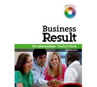 Business Result: Pre-Intermediate: Teacher's Book Pack: Business Result DVD Edition Teacher's Book with Class DVD and Teacher Training DVD
