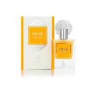 BUSINESS SQUARE BS Ithra Eau de Parfum Musk 50 ml Dubai per donna e uomo - Una fragranza orientale sensuale progettata e prodotta negli Emirati (Mango)