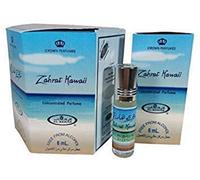 Business Square - Confezione da 6 muschio al Rehab Zahrat Hawaii da 6 ml, 100% olio
