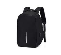 Business Travel Computer Backpack, Waterproof Backpack, with Usb Charging Port, Ergonomic Design, Anti-Theft Device, Color: Black