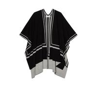 Busnel - Garbo Poncho - - Jackets - Donna - Nero - ONE SIZE