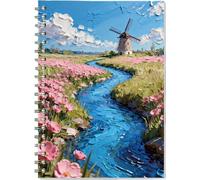 Busnos 2026 Agende e Taccuini, Agenda Settimanale/Mensile Con Copertina Rigida/Rilegatura a Spirale (21,6 Cm x 14,9 Cm/a5), Per Casa/Scuola/Ufficio (Blu)