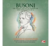 Busoni, F. - Elegiac Lullaby In F Major
