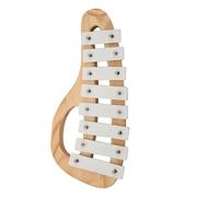 Bussare A Mano Xilofono Glockenspiel Con Mazze 8 Toni Foglio Di Alluminio Strumento Musicale In Legno Educativo Prescolare