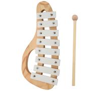 Bussare un Mano Xilofono Glockenspiel con 8 Toni Foglio di Alluminio 4411