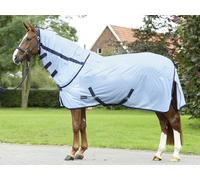 BUSSE Coperta Antimosche Paddock SUNSHINE II - sky/navy - 135 cm