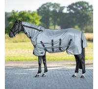 BUSSE Coperta Antimosche per il Paddock Superb AB - Grigio (Antracite) - 145 cm