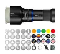 Bussi MG06 Pro Optical Bowens Mount Snoot per luci LED, 33° Lens Spotlight per fotografia, con Amaran cob60xS/dS/150C/300C/LS300x, LSC300d II, Nanlite FS-300B/300C, attacco Bowens esteso