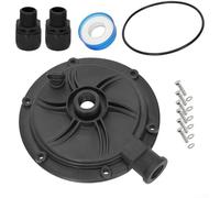 BUSSNISS R0536300 Volute di ricambio per pompa booster Polaris PB4-60 con raccordi R0621000 Quick Connect e O-Ring R0536600, adattatori filettati a nastro impermeabile Kit di copertura per pompa per
