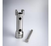 Bussola a canale puntone in acciaio inossidabile da 3/4 ″ (19 mm) - Design esagonale, di grado marittimo, per chiavi di trasmissione da 1/2 ″ - Ideale per canali Unistrut/Puntone