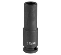 Bussola a Impatto Profondo 3/8" per 10mm Metrica 6 Punti 65mm