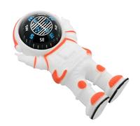 Bussola astronauta, strumento di navigazione per cruscotto, sfera direzionale di precisione, materiale PP bianco, dimensioni 8,1 x 4,5 x 3,2 cm, per montagne, escursioni, oceani, sabbia, mari, foresta