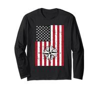 Bussola Barca a Vela Barca a Vela Sea Lake Sailor Maglia a Manica