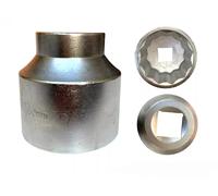 BUSSOLA BUSSOLE POLIGONALE BUSSOLOTTO CHIAVE IMPATTO 60 MM ATTACCO 1 POLLICE