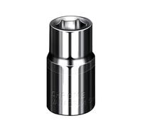 Bussola con attacco quadro da 1/4", esagono incassato a 6 punte da 4-14 mm, lunghezza 25 mm, for una facile rimozione dei dadi(6MM)