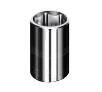Bussola con attacco quadro da 1/4", esagono incassato a 6 punte da 4-14 mm, lunghezza 25 mm, for una facile rimozione dei dadi(7MM)
