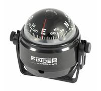 Bussola con staffa Finder nera, rosa nera - 1 PZ Osculati - 25.170.01 - 2517001