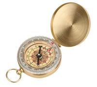 Bussola Coperchio Flip Rame Bussola Tascabile Luminosa Bussola Per Navigazione Per Campeggio Escursionismo() Ricambio