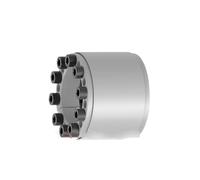 Bussola di espansione per giunto Z12A senza chiave bloccaggio albero | Acciaio 45# Z12A diam. int. 20-65mm est. 47-95mm L 40-64mm nessuna sostanza preoccupante origine Cina(Z12A-60x90x64mm)
